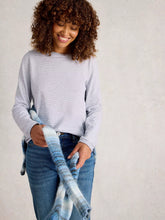 Load image into Gallery viewer, Clara Long Sleeve Sparkle Top - Ivory Multi
