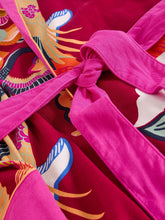 Load image into Gallery viewer, Nina Cotton Robe - Red Print
