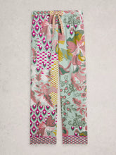 Load image into Gallery viewer, Nina Cotton PJ Bottoms - Green Print

