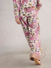 Load image into Gallery viewer, Nina Cotton PJ Bottoms - White Print
