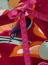 Load image into Gallery viewer, Nina Cotton PJ Bottoms - Red Print
