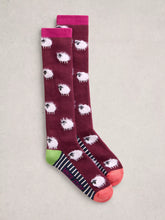 Load image into Gallery viewer, Knee High Fluffy Sheep Socks
