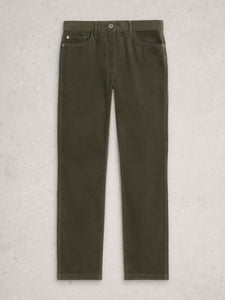Brooke Straight Cord - Khaki Green