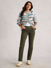 Load image into Gallery viewer, Brooke Straight Cord - Khaki Green
