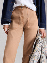 Load image into Gallery viewer, Twister Chino Ankle Trouser - Light Natural
