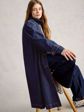 Load image into Gallery viewer, Oakleigh Denim Coat - Dark Denim
