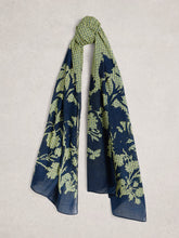 Load image into Gallery viewer, Callie Printed Scarf - Green Print
