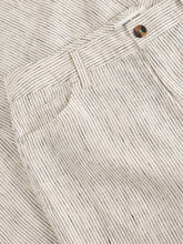 Load image into Gallery viewer, Tia Linen Wide Leg Crop - Ivory Multi
