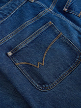 Load image into Gallery viewer, Tia Wide Leg Full Length Jean - Dark Denim

