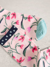 Load image into Gallery viewer, Floral Ankle Sock - Pink Multi
