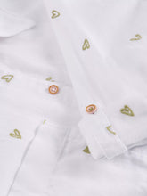 Load image into Gallery viewer, Sophie Organic Cotton Shirt - Heart Print
