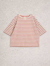 Load image into Gallery viewer, Kat Stripe Tee
