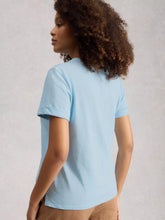 Load image into Gallery viewer, Gina Embroidered Tee - Blue
