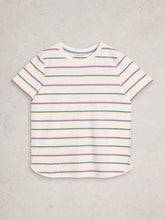 Load image into Gallery viewer, Clara Striped Cotton Tee
