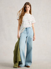 Load image into Gallery viewer, Clara Striped Cotton Tee
