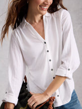 Load image into Gallery viewer, Annie Organic Cotton Jersey Collared Top
