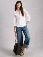 Load image into Gallery viewer, Annie Organic Cotton Jersey Collared Top
