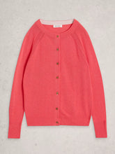 Load image into Gallery viewer, Lulu Organic Cotton Cardigan - Bright Pink
