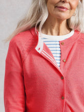 Load image into Gallery viewer, Lulu Organic Cotton Cardigan - Bright Pink
