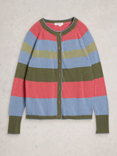 Load image into Gallery viewer, Lulu Striped Cardi - Green Multi
