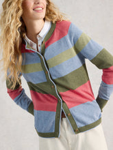 Load image into Gallery viewer, Lulu Striped Cardi - Green Multi
