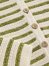 Load image into Gallery viewer, Belle Striped Cardi - Green
