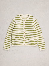 Load image into Gallery viewer, Belle Striped Cardi - Green
