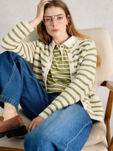 Load image into Gallery viewer, Belle Striped Cardi - Green
