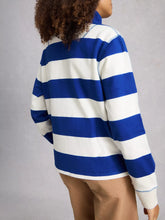 Load image into Gallery viewer, Bobby Button Striped Sweatshirt
