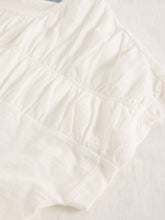 Load image into Gallery viewer, Rachel Ruched Tee - White
