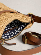 Load image into Gallery viewer, Mini Sophia Raffia Crossbody Bag
