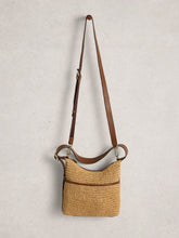 Load image into Gallery viewer, Mini Sophia Raffia Crossbody Bag
