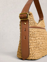 Load image into Gallery viewer, Mini Sophia Raffia Crossbody Bag
