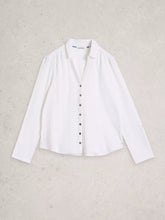 Load image into Gallery viewer, Annie Organic Cotton Top - White
