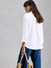 Load image into Gallery viewer, Annie Organic Cotton Top - White
