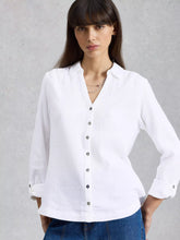 Load image into Gallery viewer, Annie Organic Cotton Top - White
