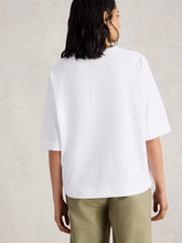 Load image into Gallery viewer, Katya Cotton Tee - White
