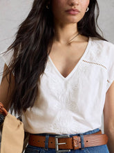 Load image into Gallery viewer, Fliss Floral Cotton Top
