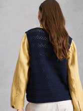 Load image into Gallery viewer, Tilda Organic Cotton Tie Tank - Navy
