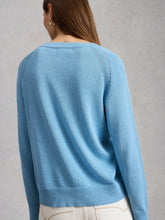 Load image into Gallery viewer, Lulu Organic Cotton Cardigan - Light Blue

