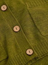 Load image into Gallery viewer, Nova Linen Blend Cardi - Green
