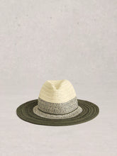 Load image into Gallery viewer, Colorblock Fedora - Khaki
