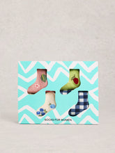 Load image into Gallery viewer, Summer Fruit 4 Pack Ankle Socks
