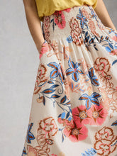 Load image into Gallery viewer, Suri Organic Cotton Printed Midi Skirt
