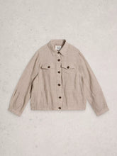 Load image into Gallery viewer, Camille Linen Jacket - Light Natural
