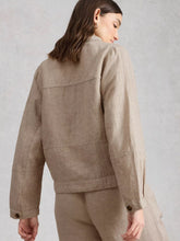 Load image into Gallery viewer, Camille Linen Jacket - Light Natural
