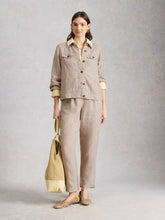 Load image into Gallery viewer, Camille Linen Jacket - Light Natural

