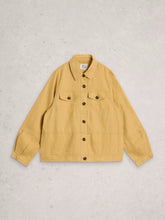 Load image into Gallery viewer, Camille Linen Jacket - Light Yellow
