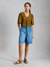 Load image into Gallery viewer, Erin Tie Front Blouse
