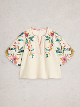 Load image into Gallery viewer, Maeve Embroidered Cotton Top
